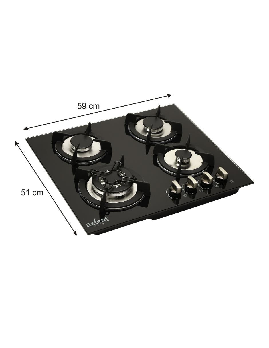 Parrilla a gas lp empotrable 2