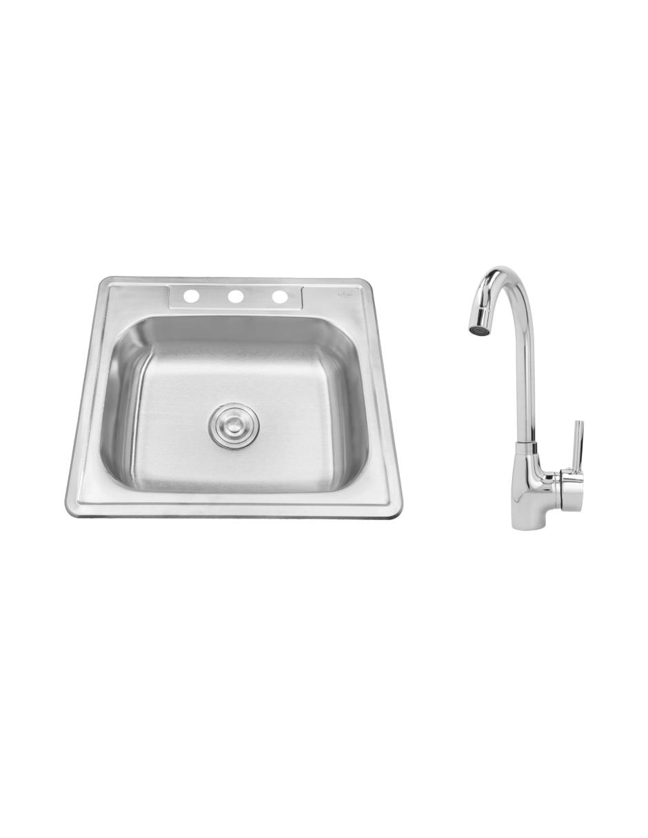 Fregadero de acero inoxidable LEONORA 2