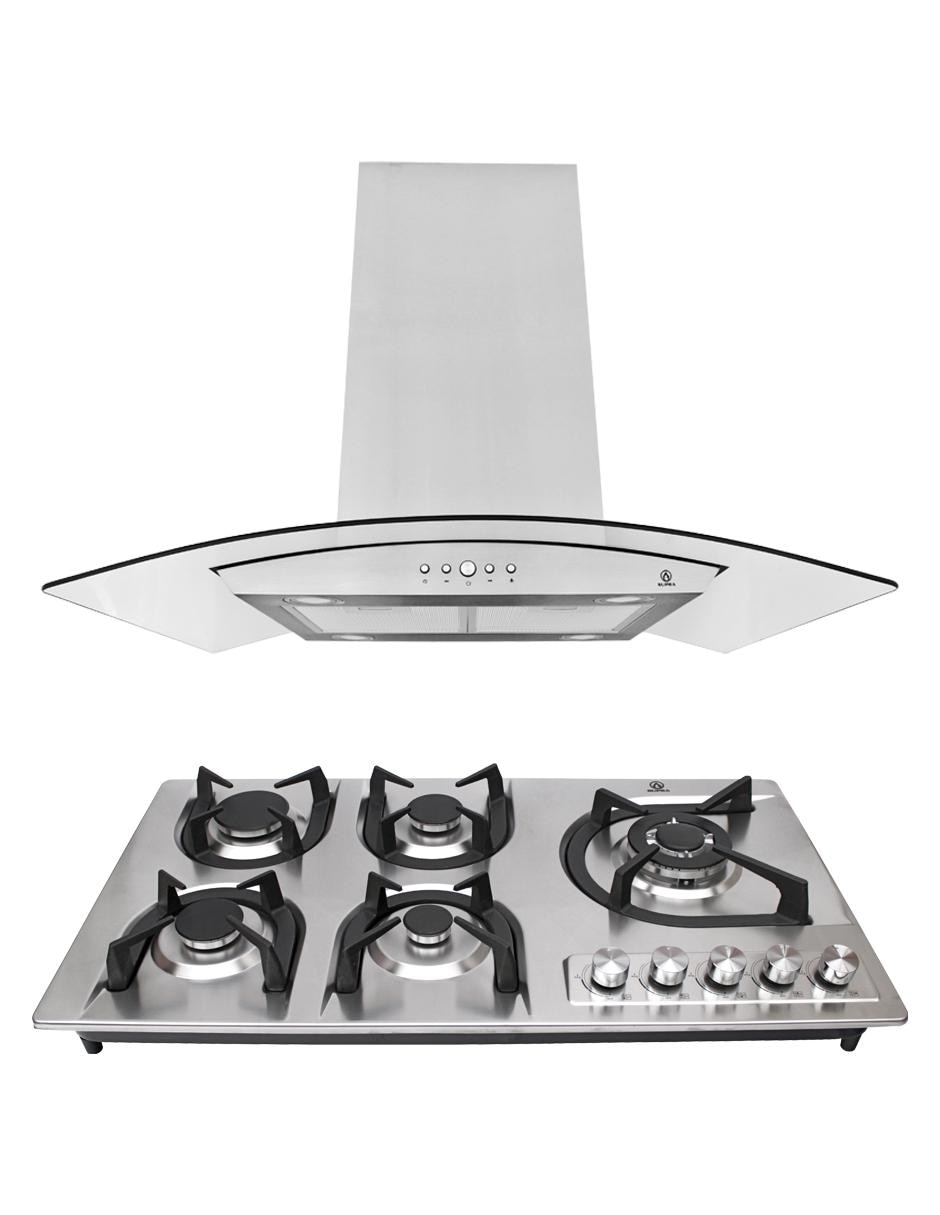 Combo campana de cocina ASCEA de acero inoxidable Combo campana de cocina ASCEA de acero inoxidable