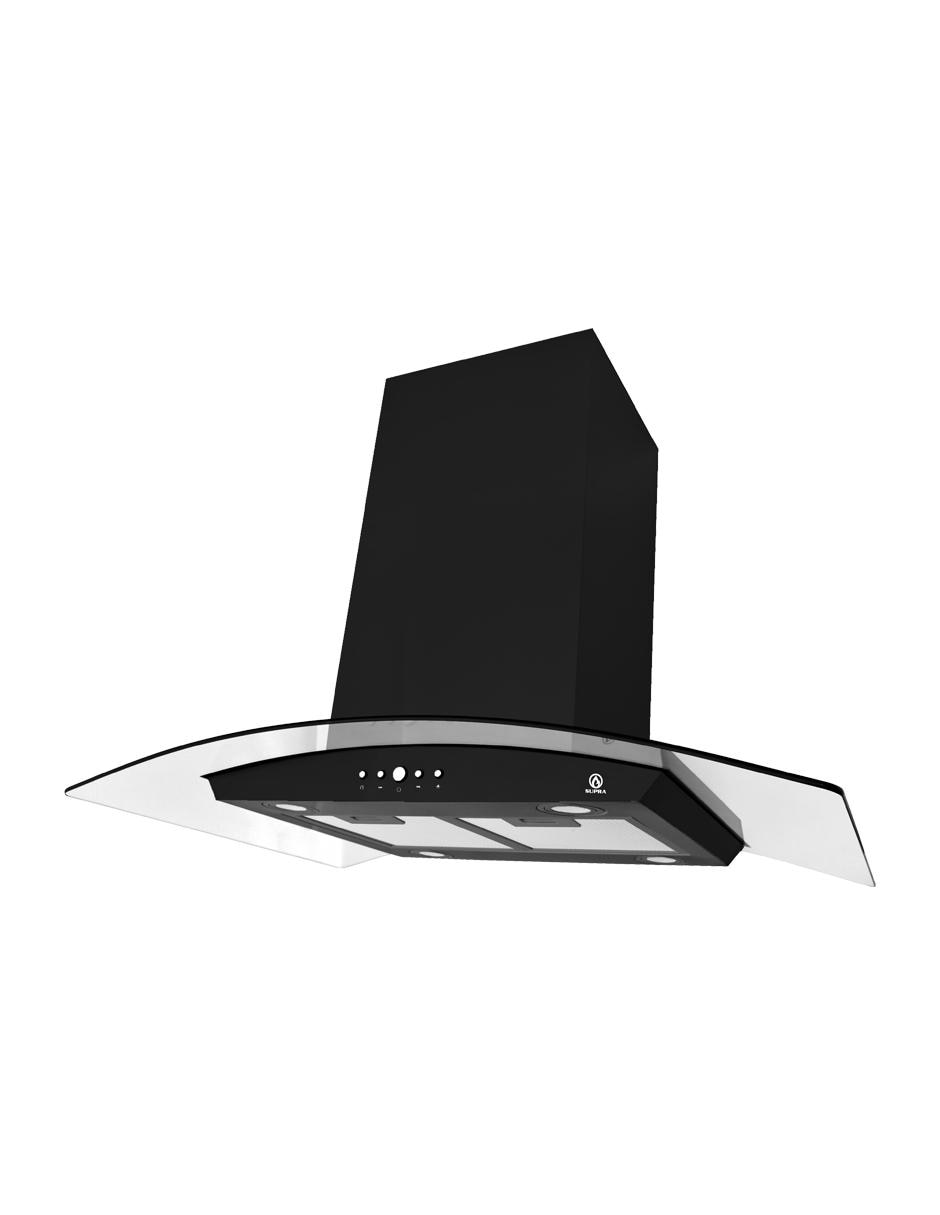 Combo campana de cocina ISELA de vidrio 4
