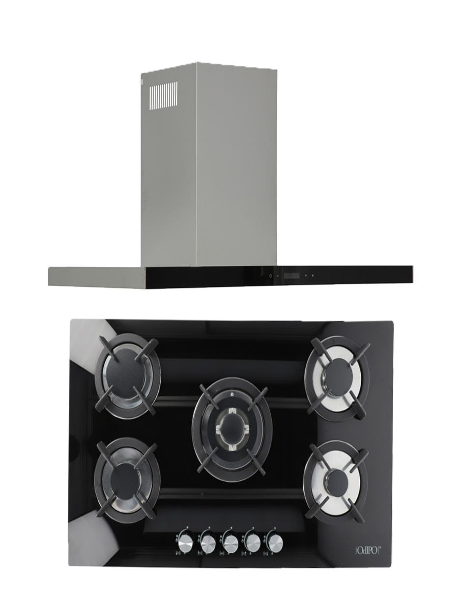 Campana de pared TEMAX + CERES de cristal templado