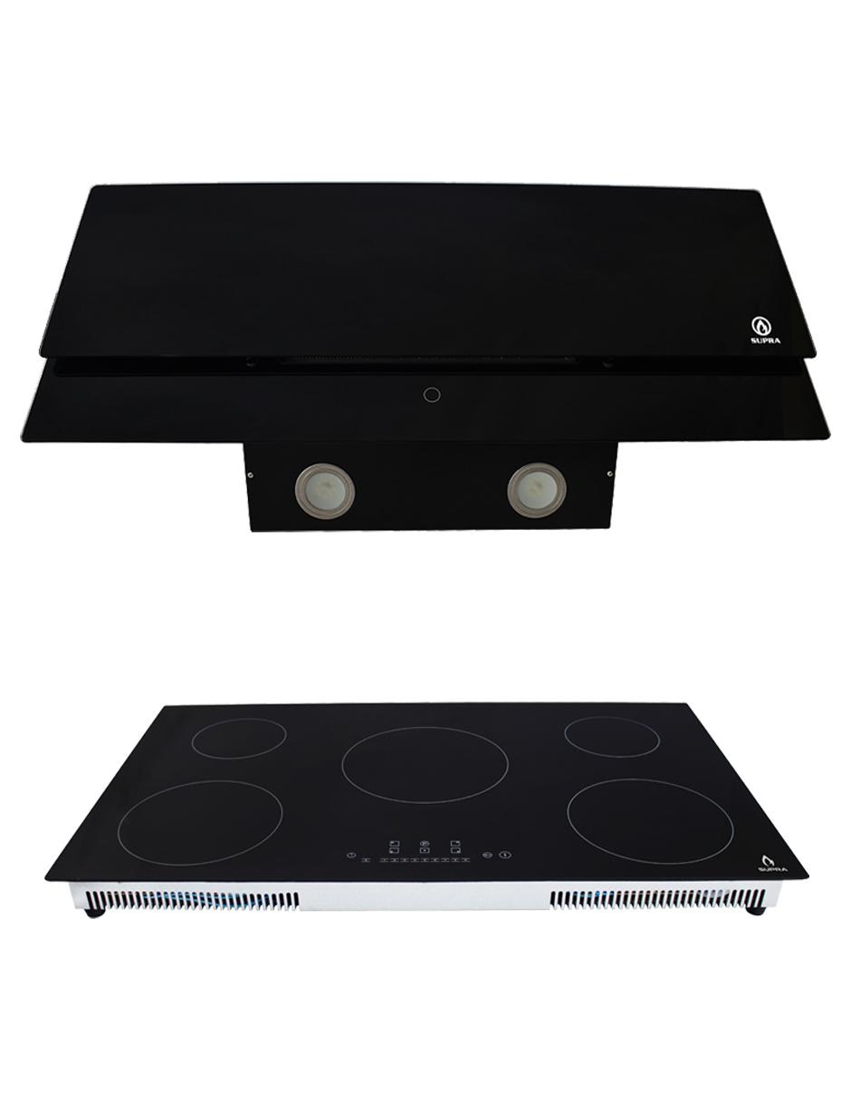 Combo campana de cocina STELLA de vidrio Combo campana de cocina STELLA de vidrio