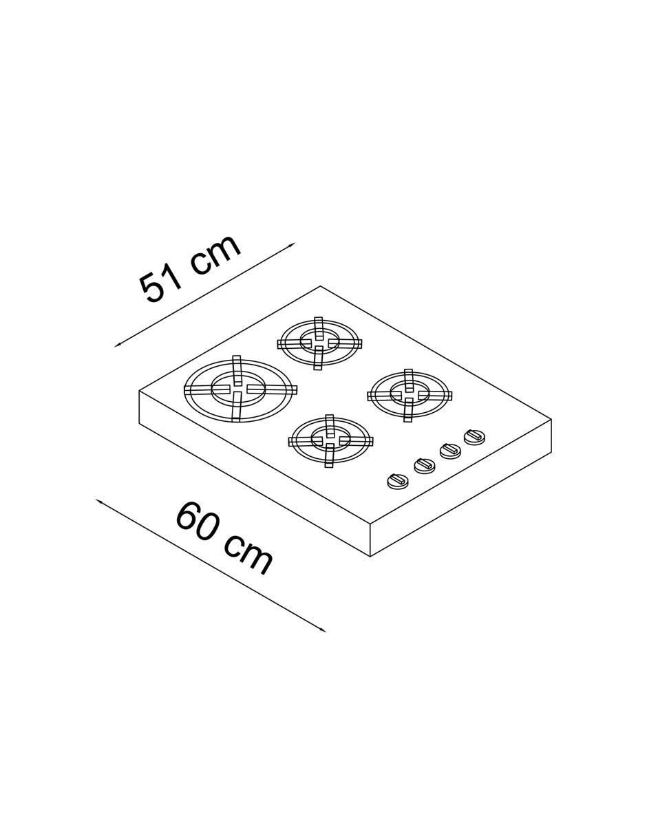 Campana de pared Thory 60 + Clio de cristal templado 2