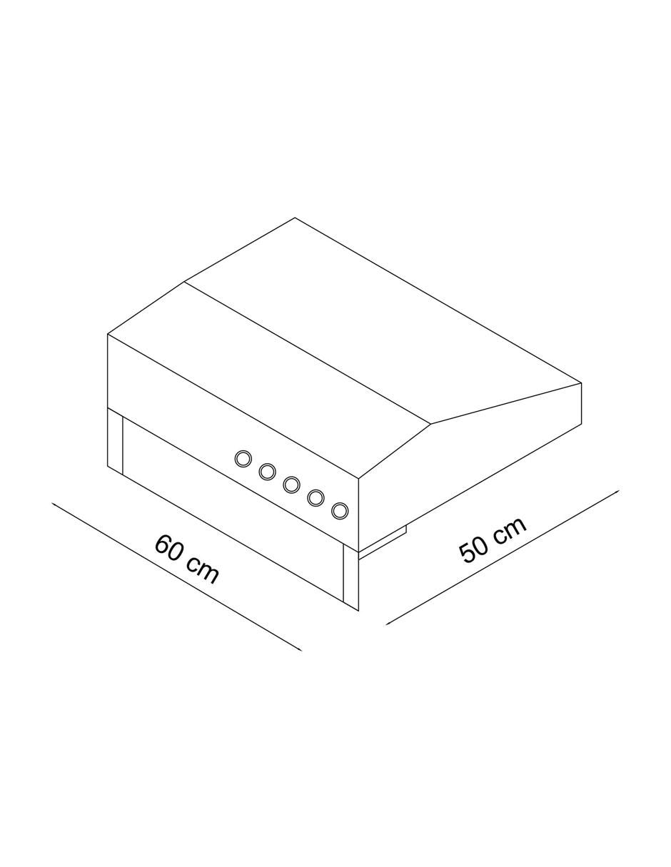 Campana de pared Thory 60 + Clio de cristal templado 5