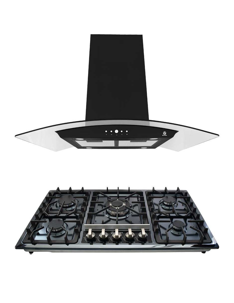 Combo campana de cocina C9-69-AN de acero inoxidable Combo campana de cocina C9-69-AN de acero inoxidable