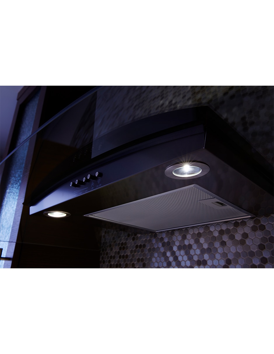 Campana de pared WVW51UC6HV de acero inoxidable 3