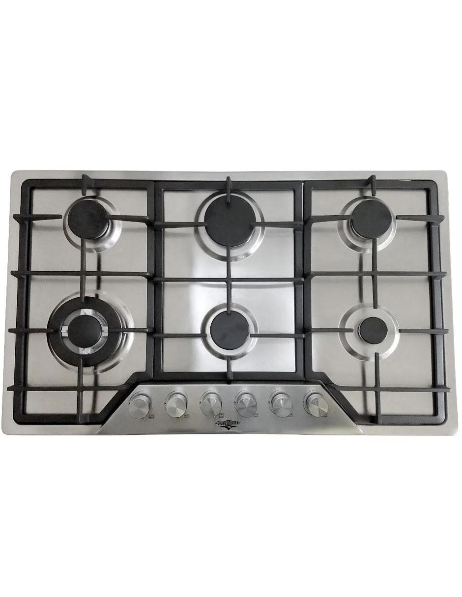 Parrilla a gas lp empotrable 6