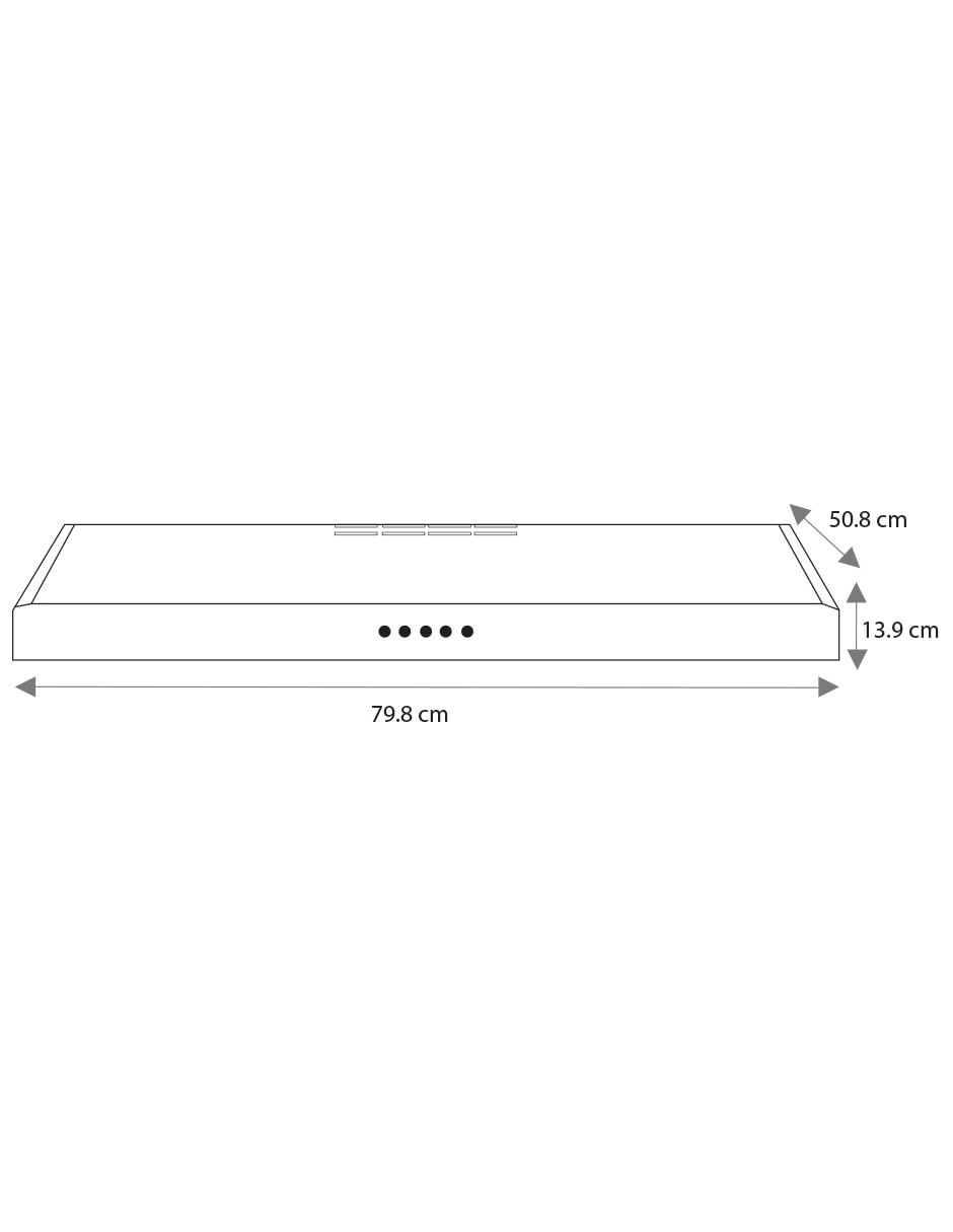 Campana de pared CMPU801BSX0 6