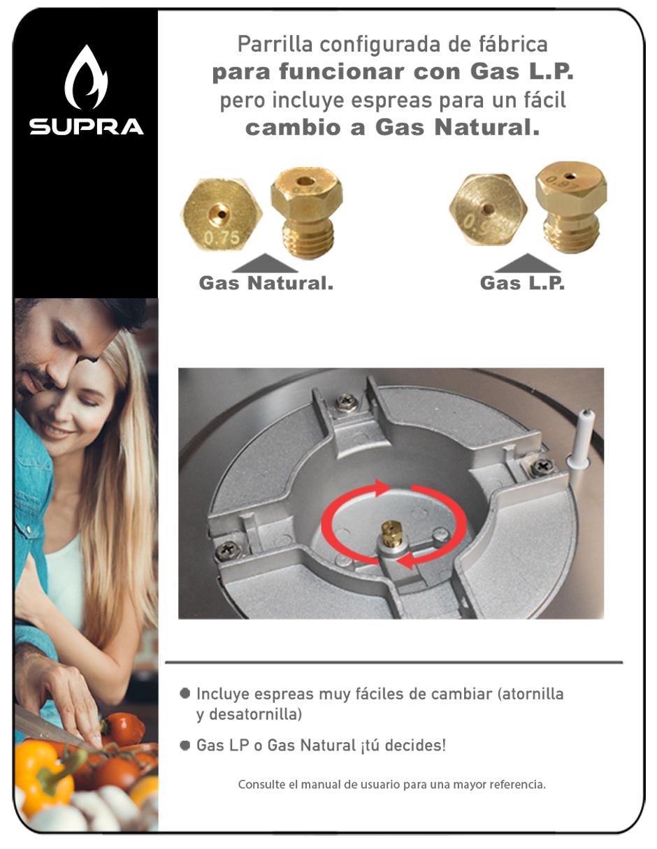 Combo campana de cocina DOZZA de acero inoxidable 7