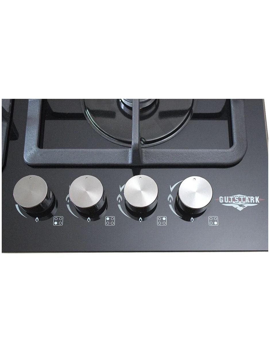 PARRILLA GAS 4 QUEMADORES CRISTAL TEMPLA 2