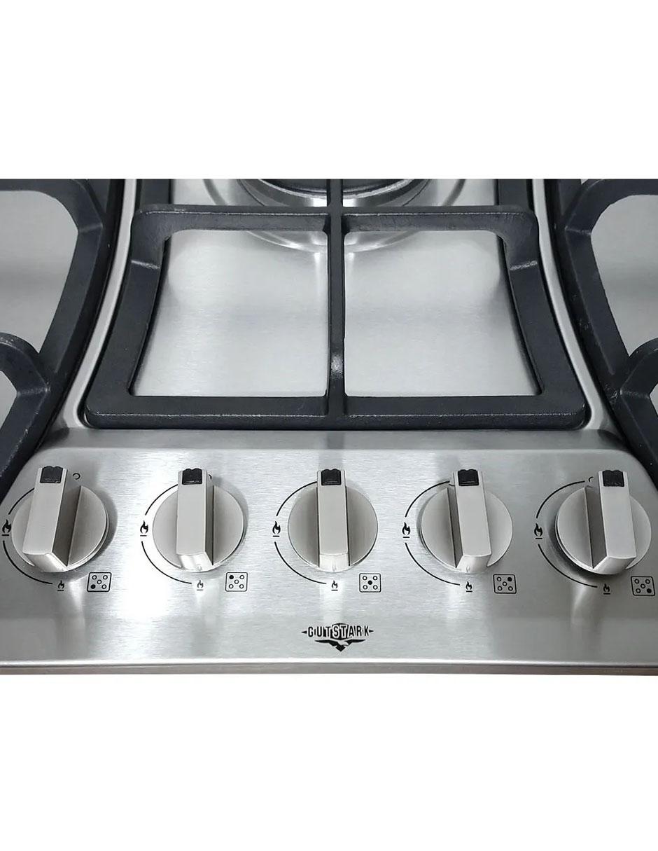 Parrilla a gas lp empotrable 6