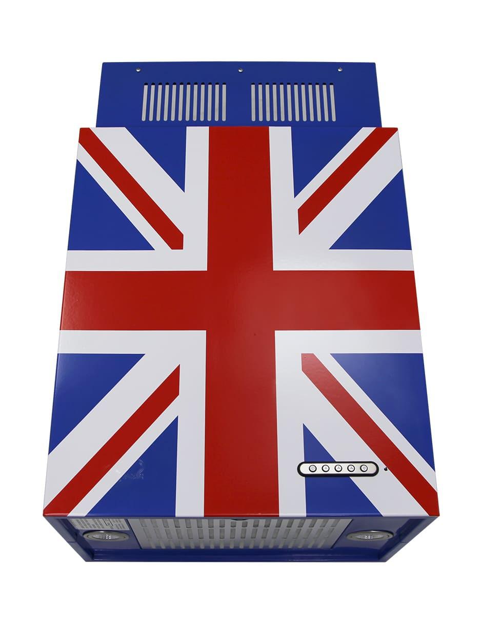 Campana de isla PARIS/UK de aluminio 2