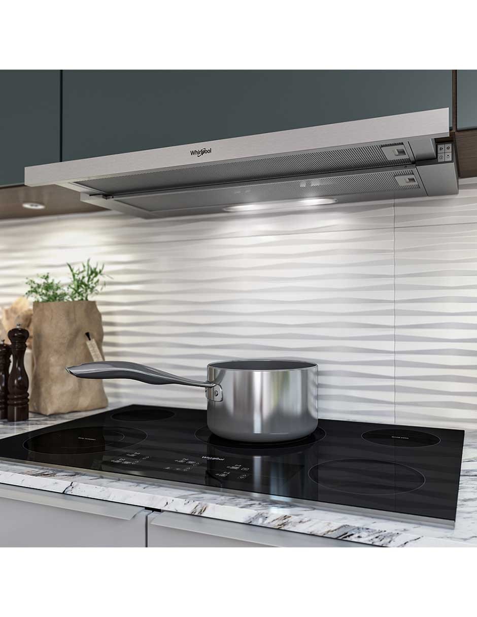 Campana de pared WHT9030S de acero inoxidable 7