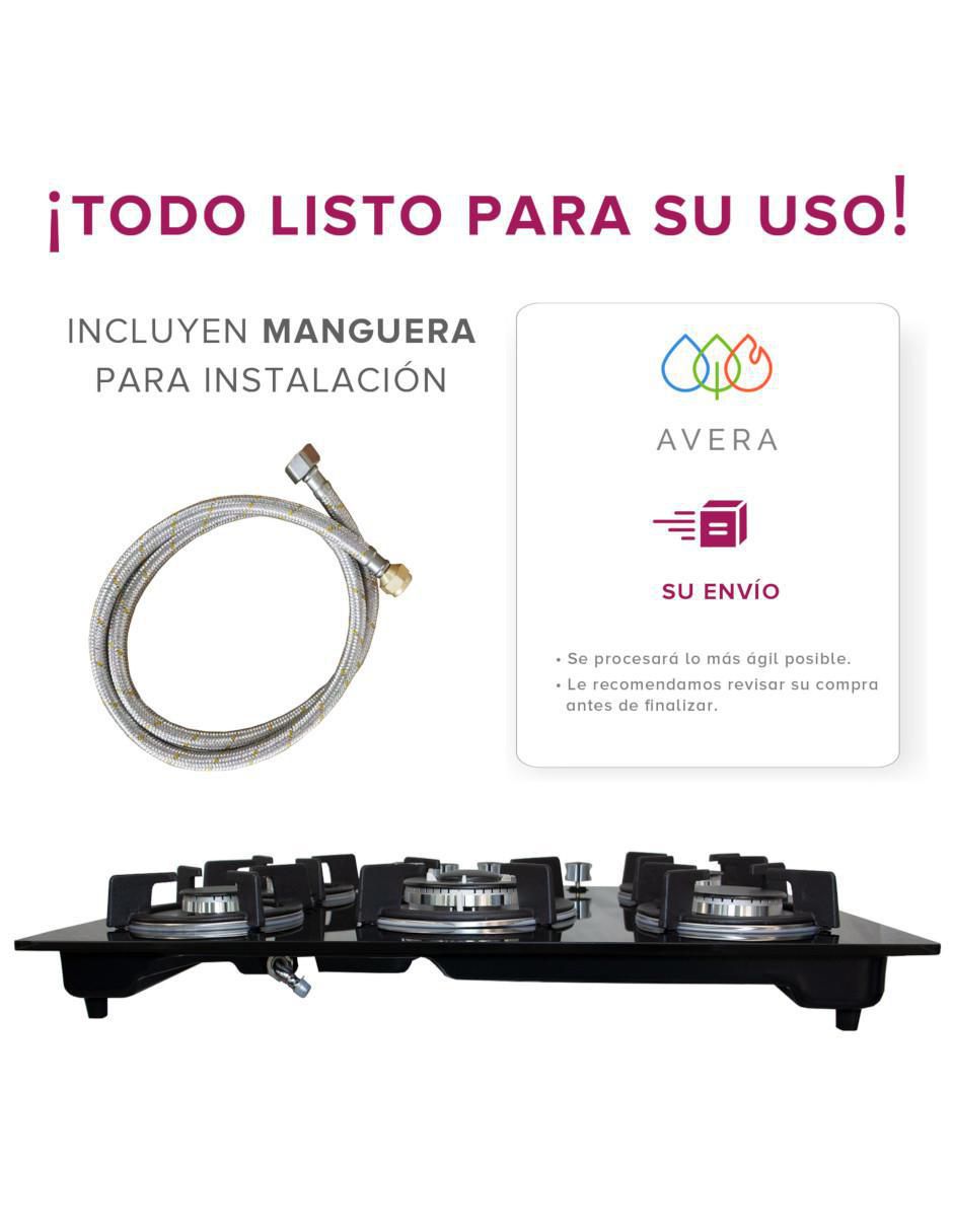 Parrilla a gas lp empotrable 7