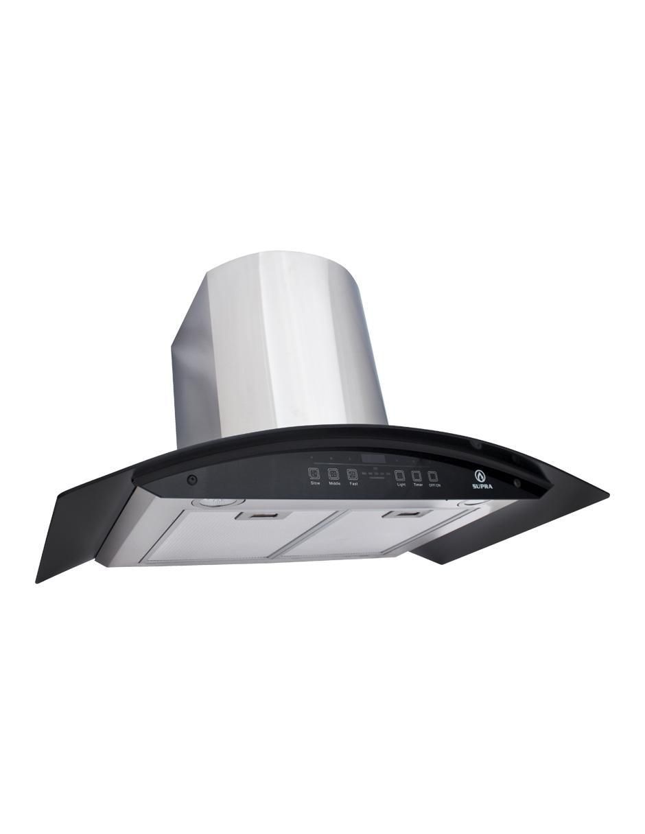 Campana de pared Udine de acero inoxidable 5