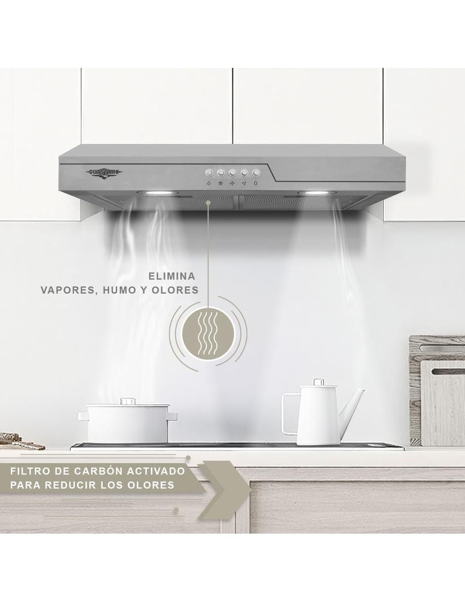 Campana de pared MKZ-CAMPA600MNEG de acero inoxidable 2