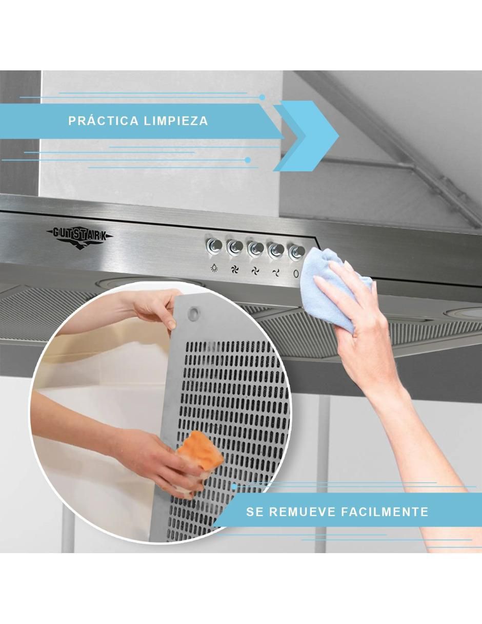 Campana de pared MKZ-CAMPA500MGRI de acero inoxidable 2