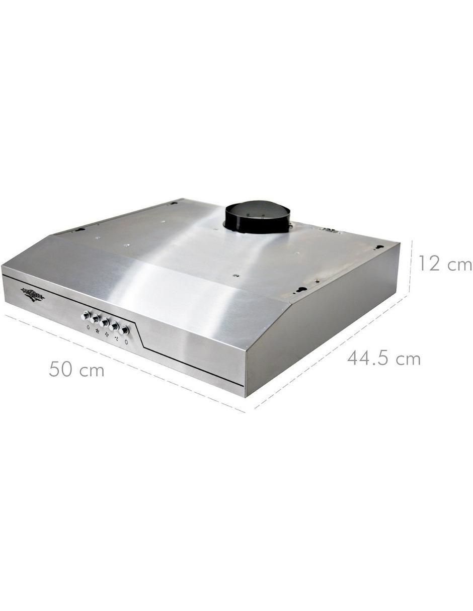 Campana de pared MKZ-CAMPA500MGRI de acero inoxidable 4