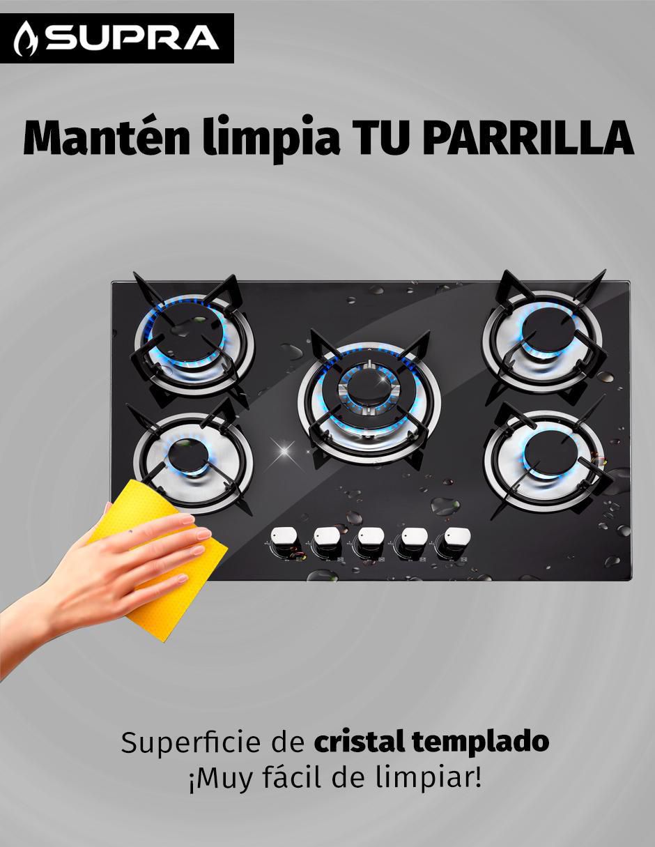Parrilla a gas lp empotrable 3