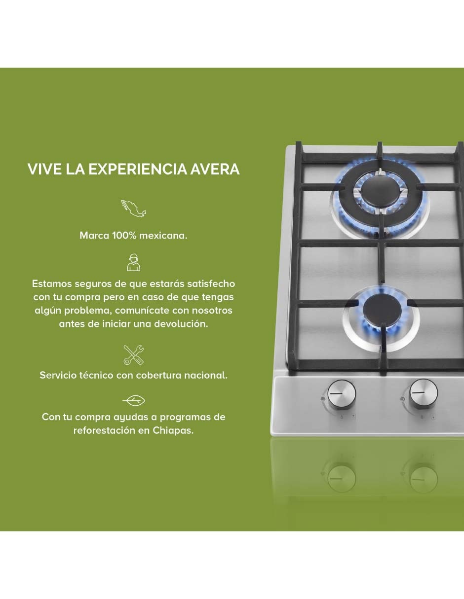 Parrilla a gas lp empotrable 3