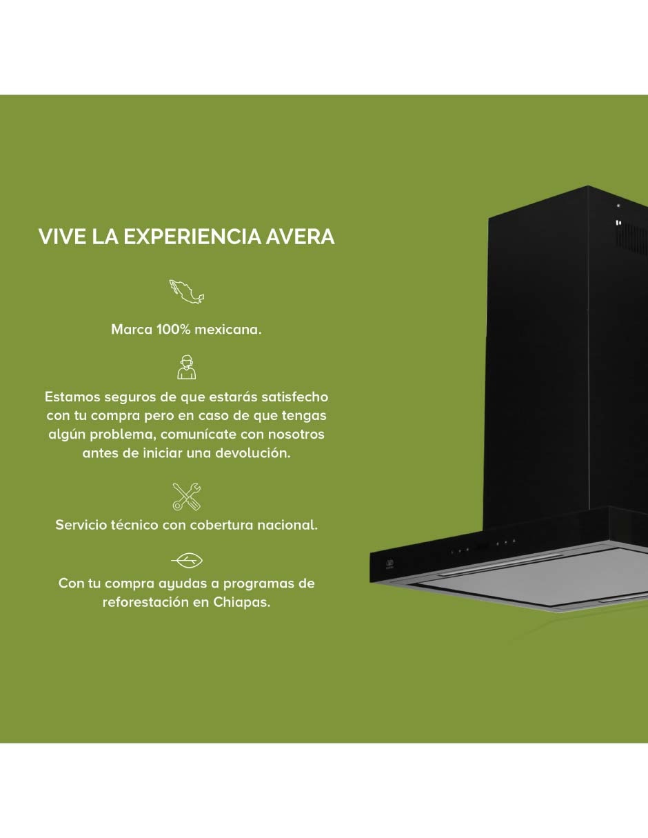 Campana de isla CEN76C de acero inoxidable 3