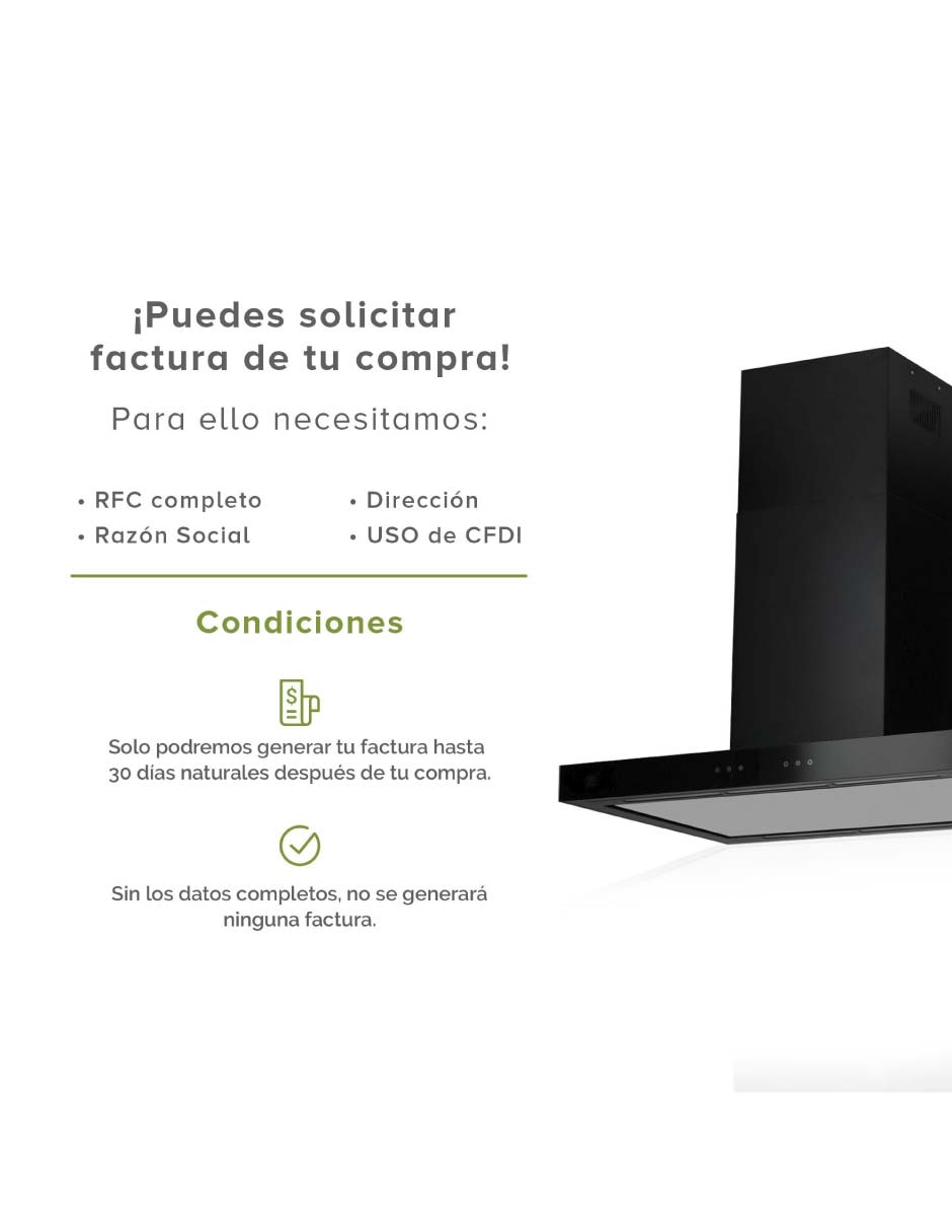 Campana de isla CEN90B de acero inoxidable 8