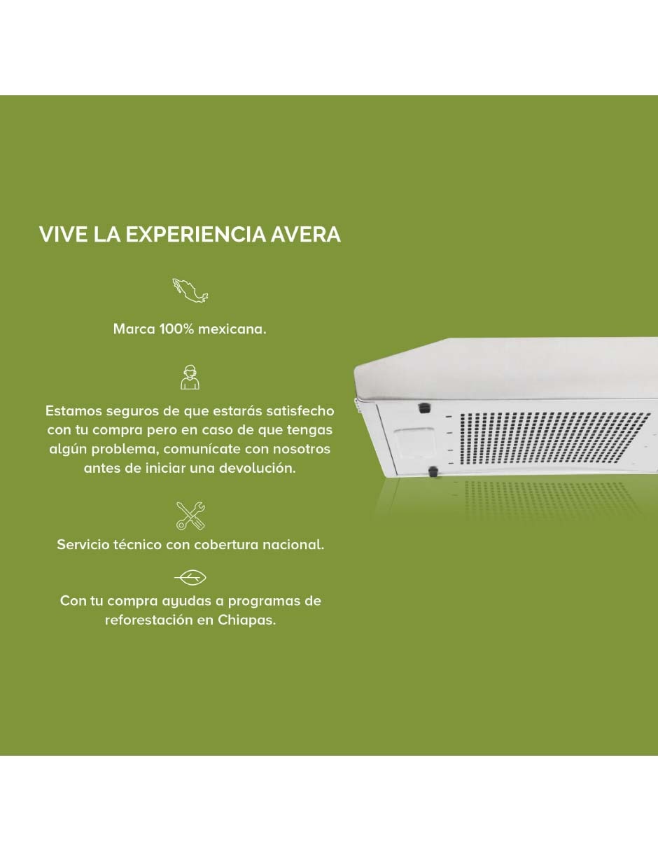 Campana de pared CEA80 de acero inoxidable 3
