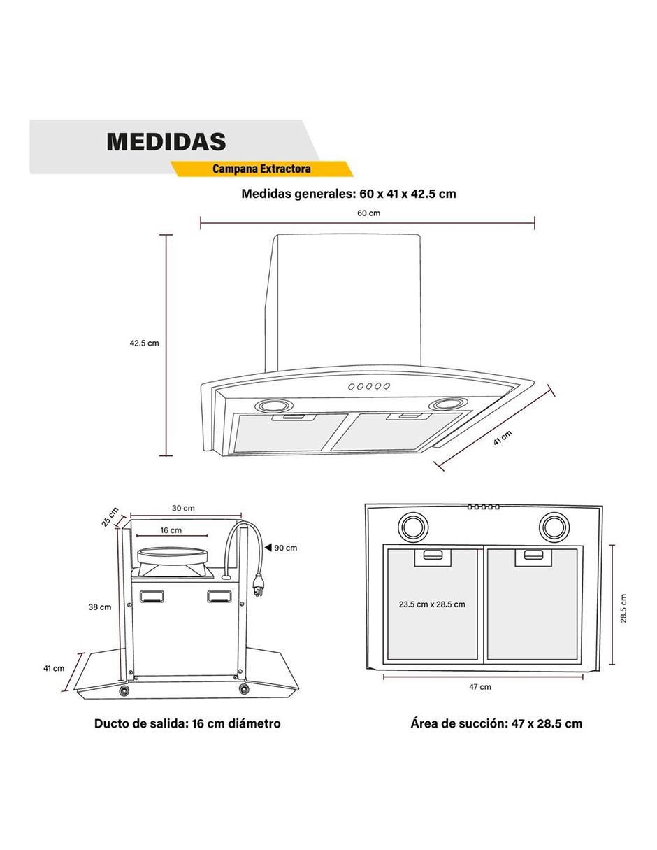 Parrilla a gas lp empotrable 6