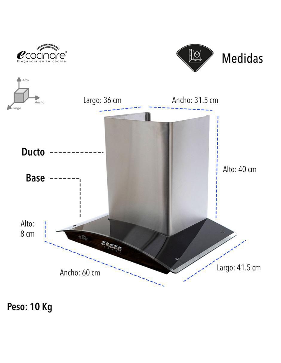 Campana de pared CAMP-01 de acero inoxidable 9