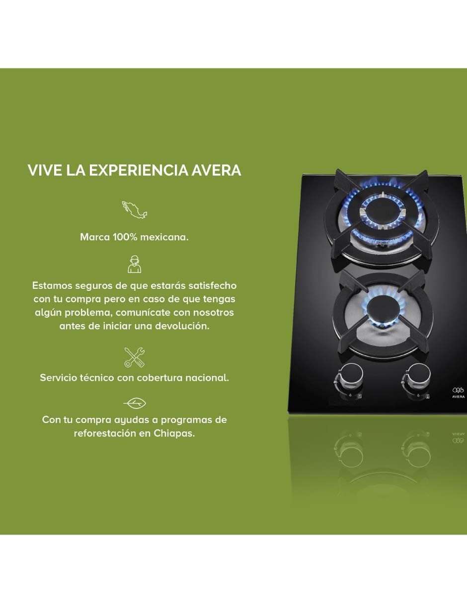 Parrilla multigas empotrable 3
