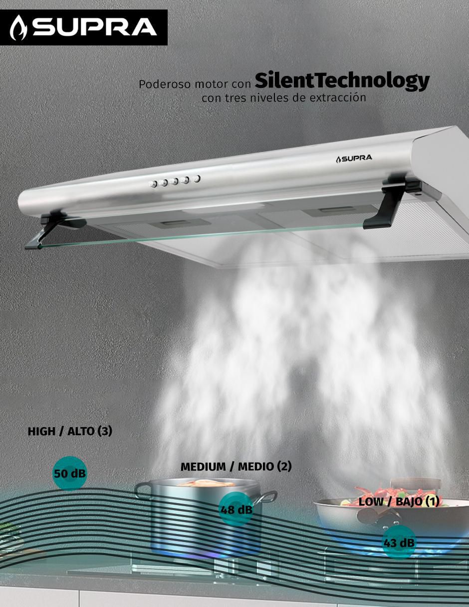Campana de pared CB-76 de acero inoxidable 4