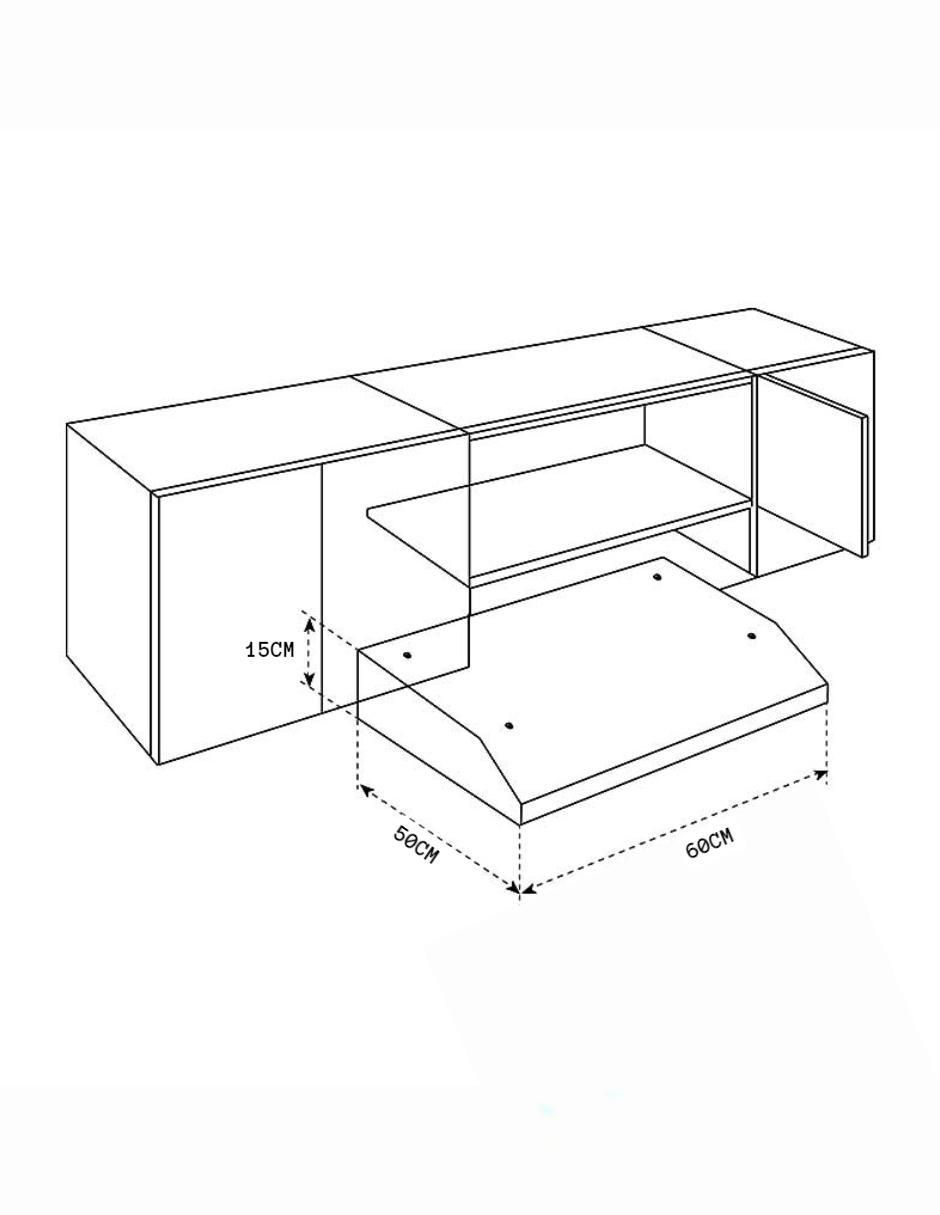 Campana de isla EASY TMX 60 INOX de acero inoxidable 6