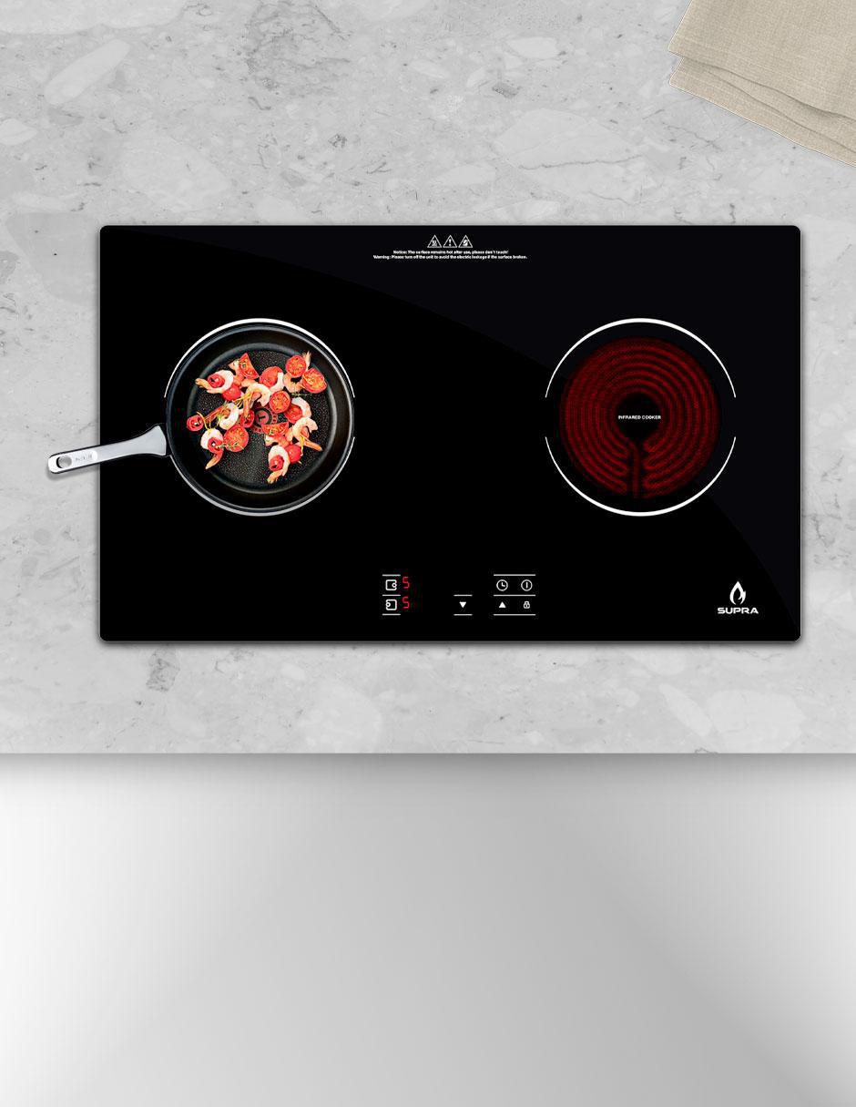 Parrilla eléctrica empotrable 4
