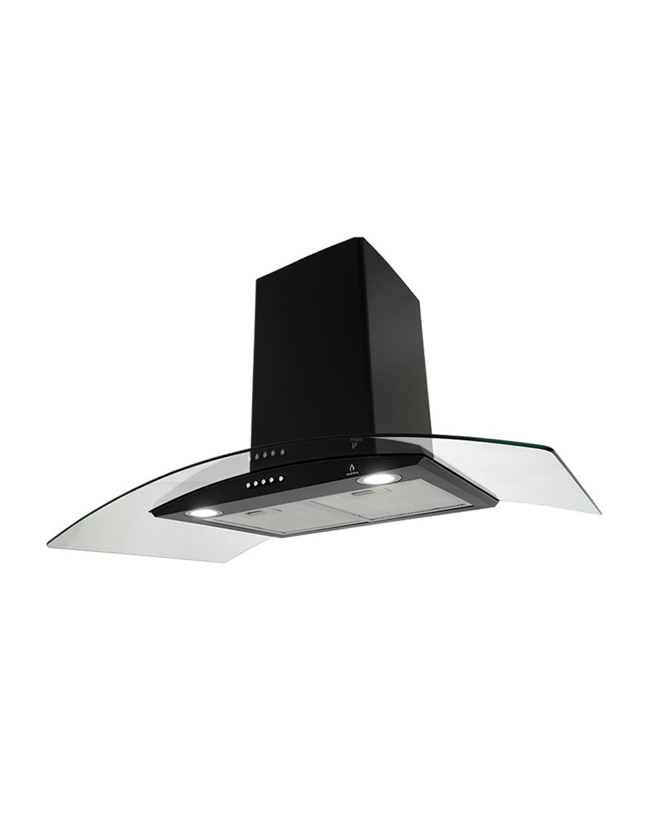 Campana de pared CC-90-BLACK de acero inoxidable 2