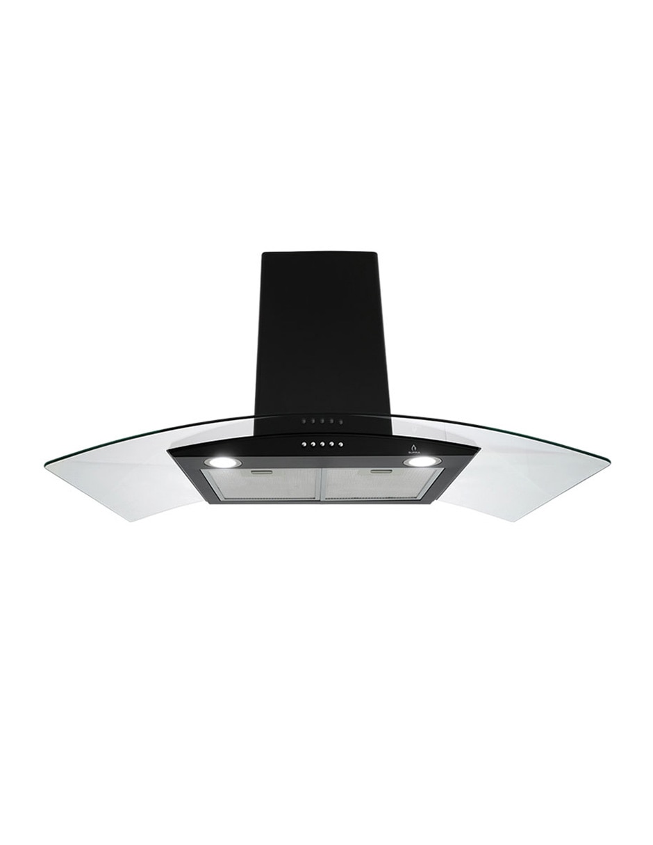 Campana de pared CC-90-BLACK de acero inoxidable 4