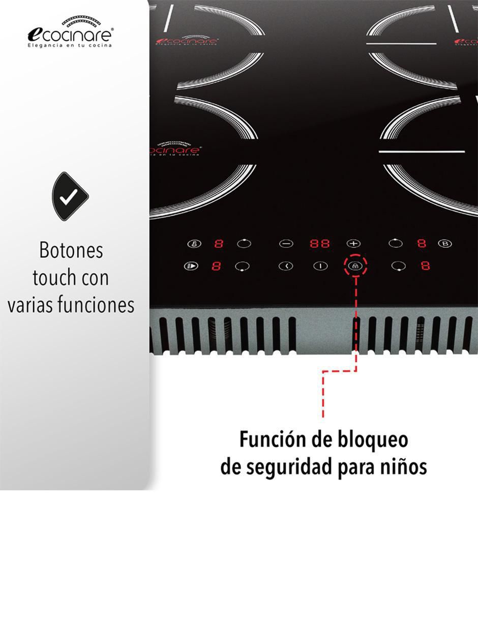 Parrilla a inducción empotrable 3