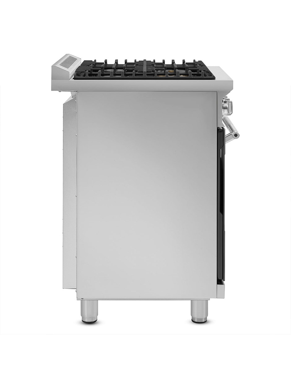 Estufa de piso a Gas natural/lp Professional 76 cm SPR30UGGX de 4 quemadores 2