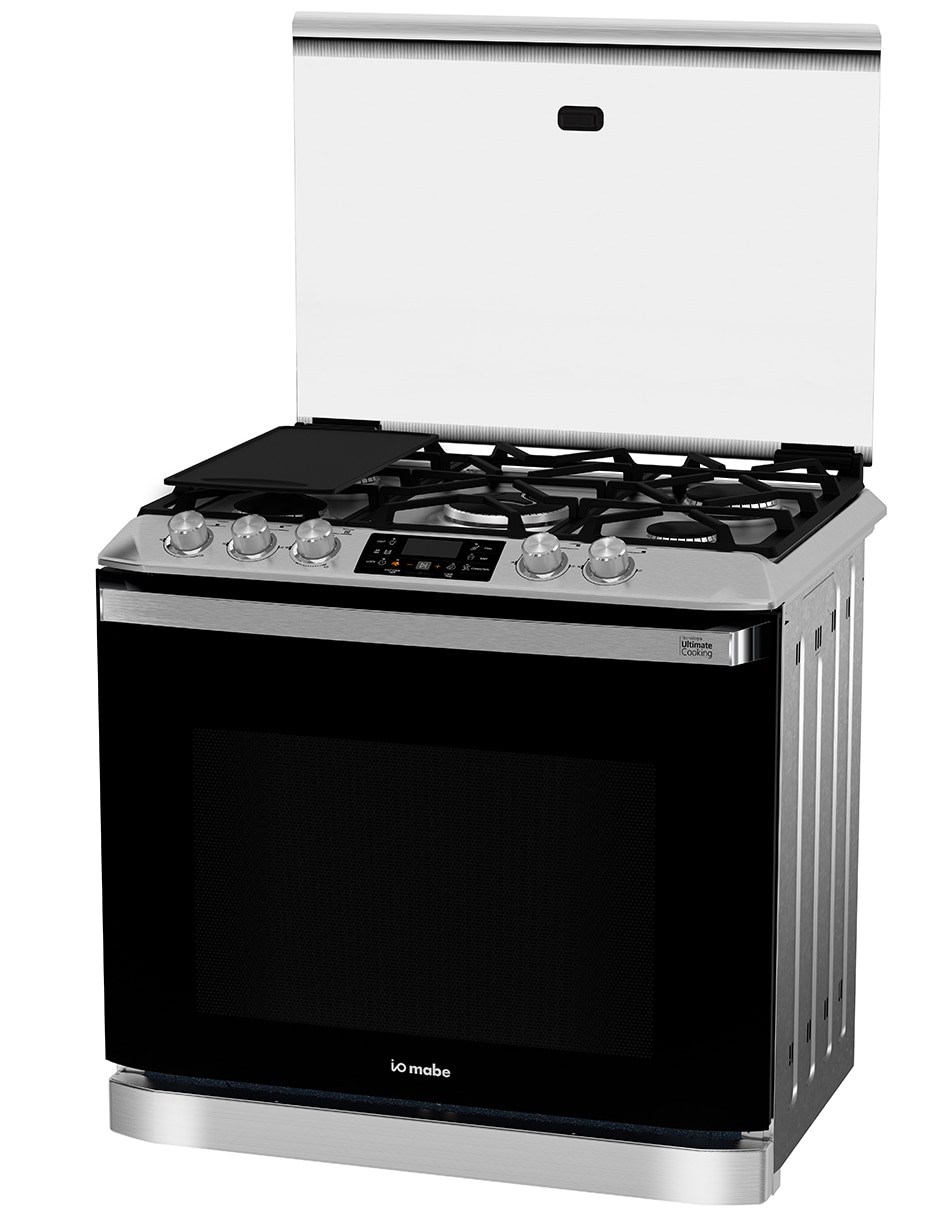 Estufa empotrable Ultimate 79.20 cm IO8084GETSS0 de 5 quemadores 6
