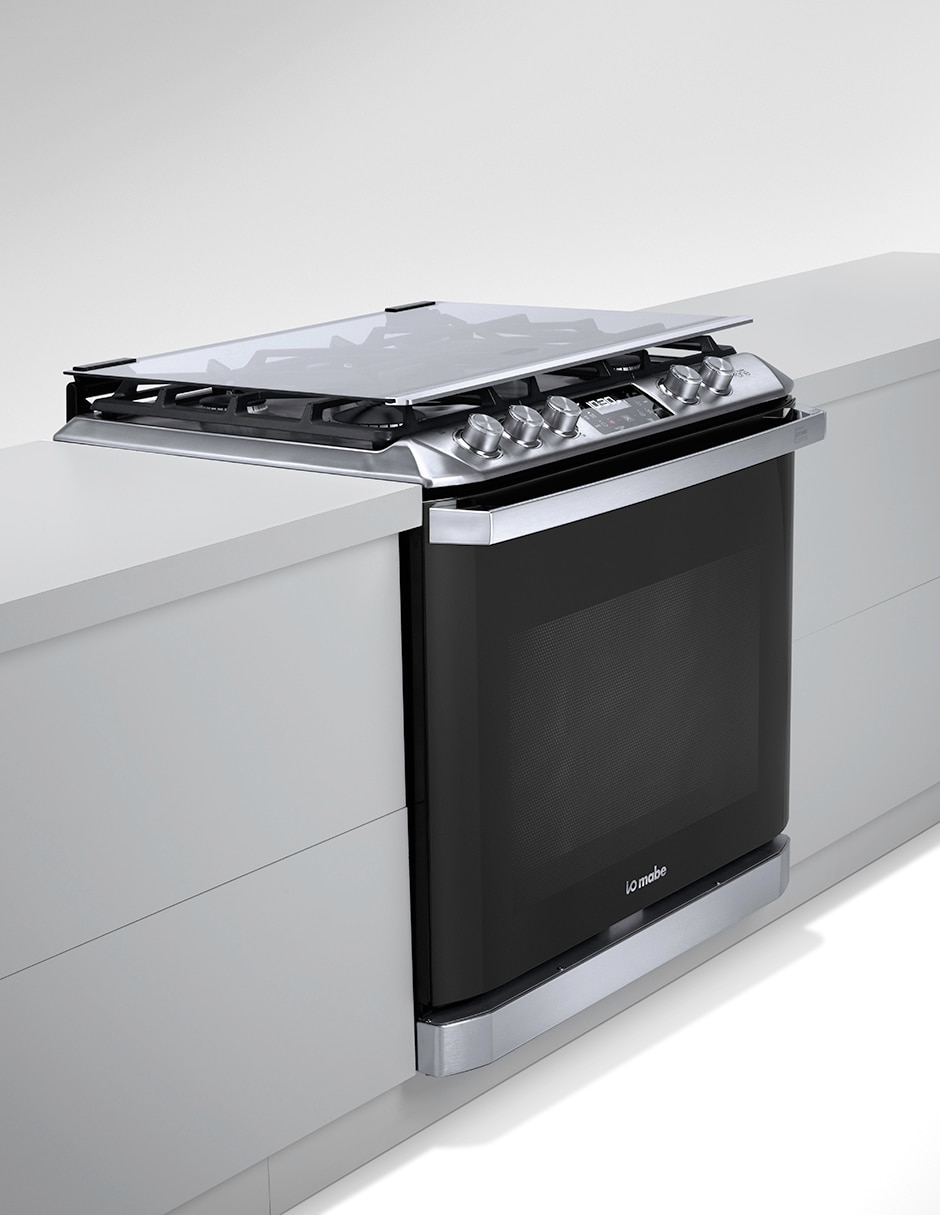 Estufa empotrable a Gas LP 79.2 cm IO8094GETSS0 de 5 quemadores 2