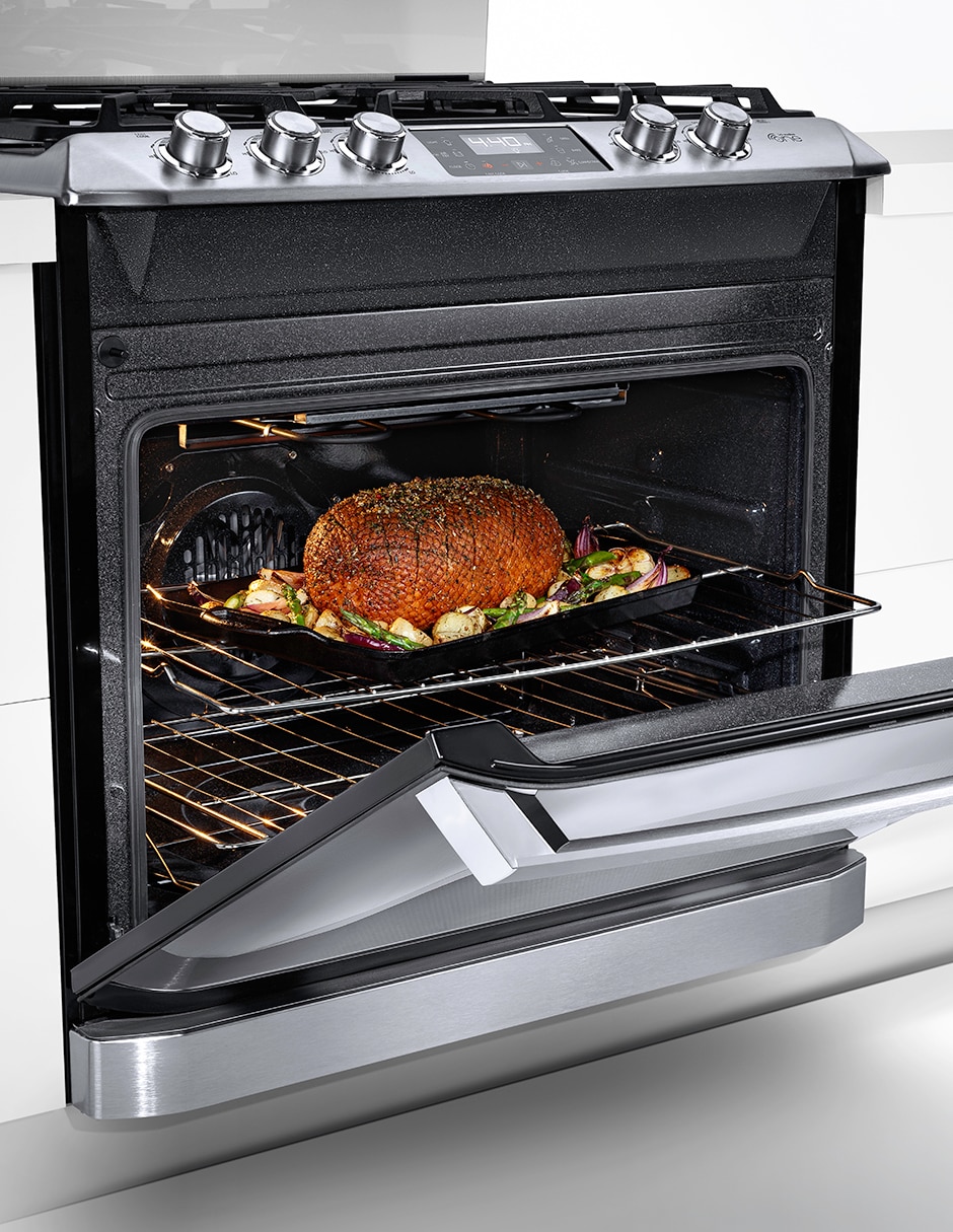 Estufa empotrable a Gas LP 79.2 cm IO8094GETSS0 de 5 quemadores 3