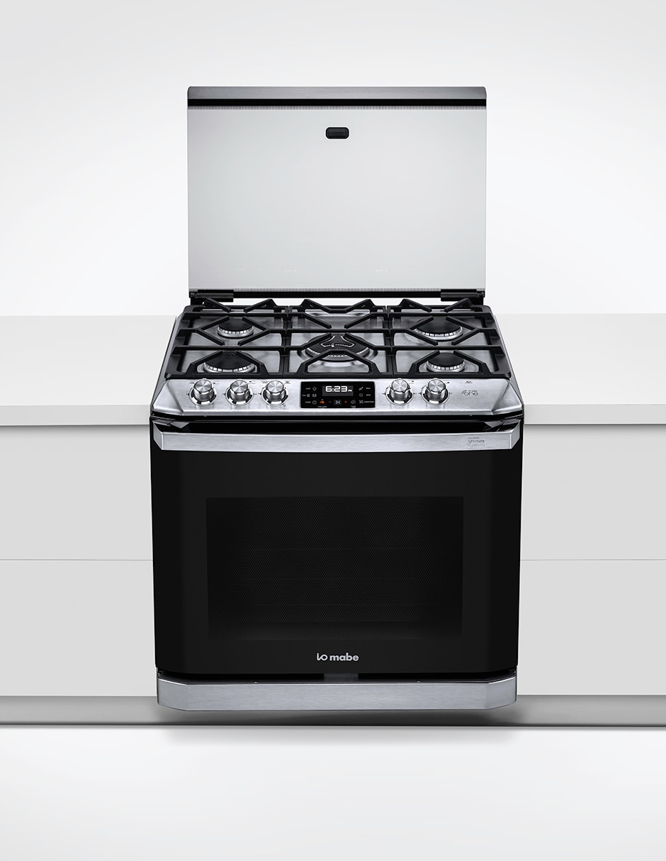 Estufa empotrable a Gas LP 79.2 cm IO8094GETSS0 de 5 quemadores 4