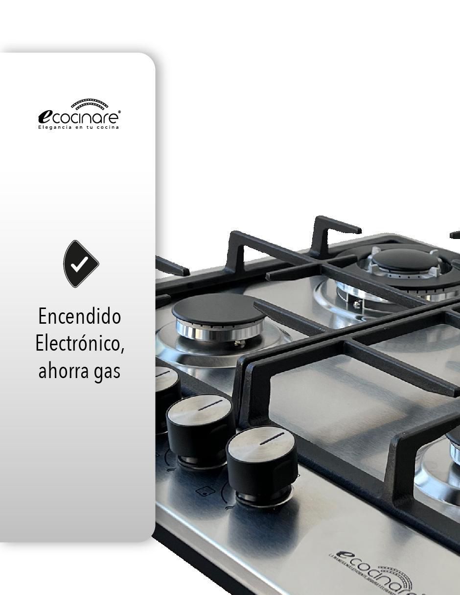 Parrilla a gas lp empotrable 3