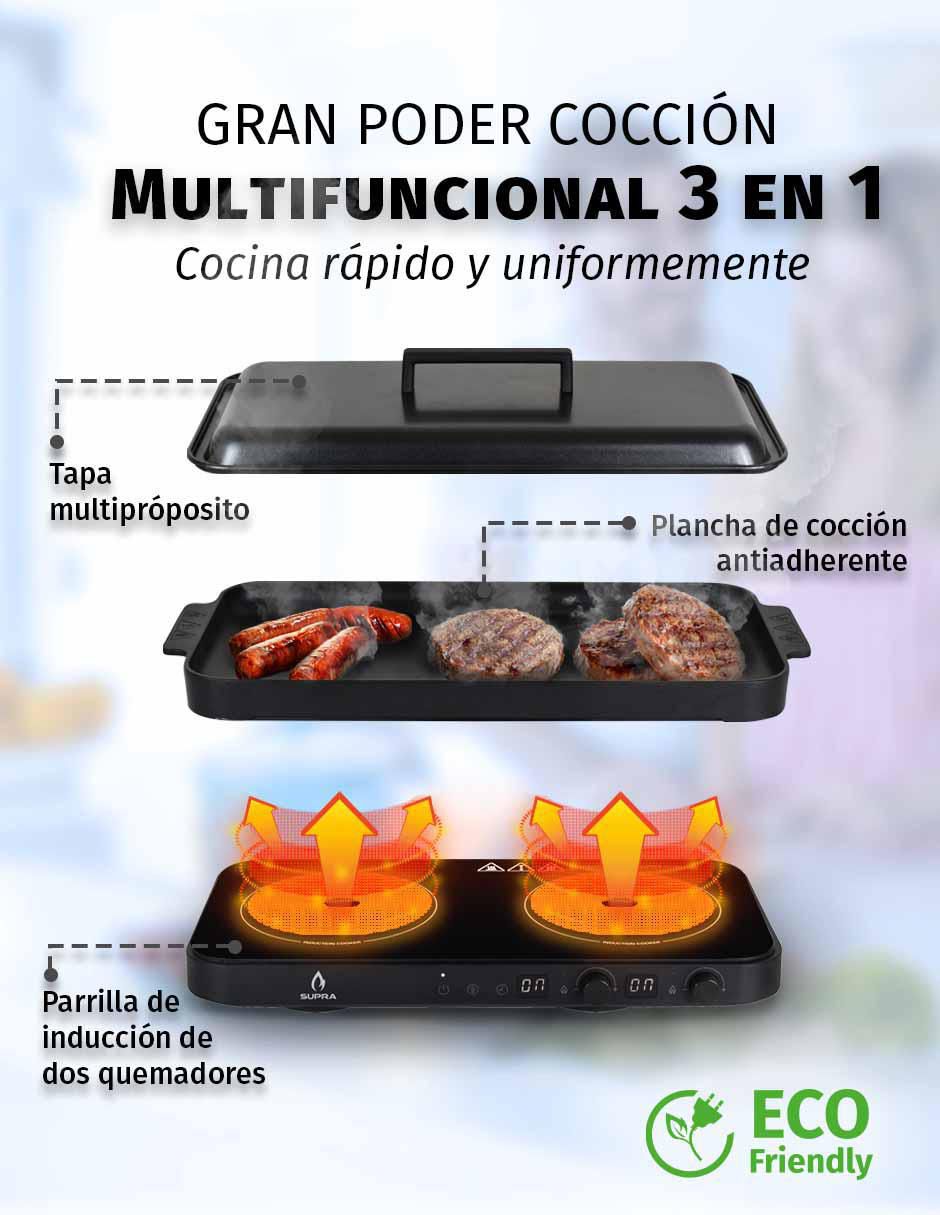 Parrilla a inducción empotrable 5