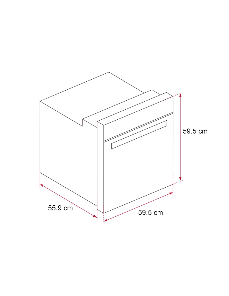 Horno eléctrico HLB 85-G1 P BM MaestroPizza capacidad 70 L 9