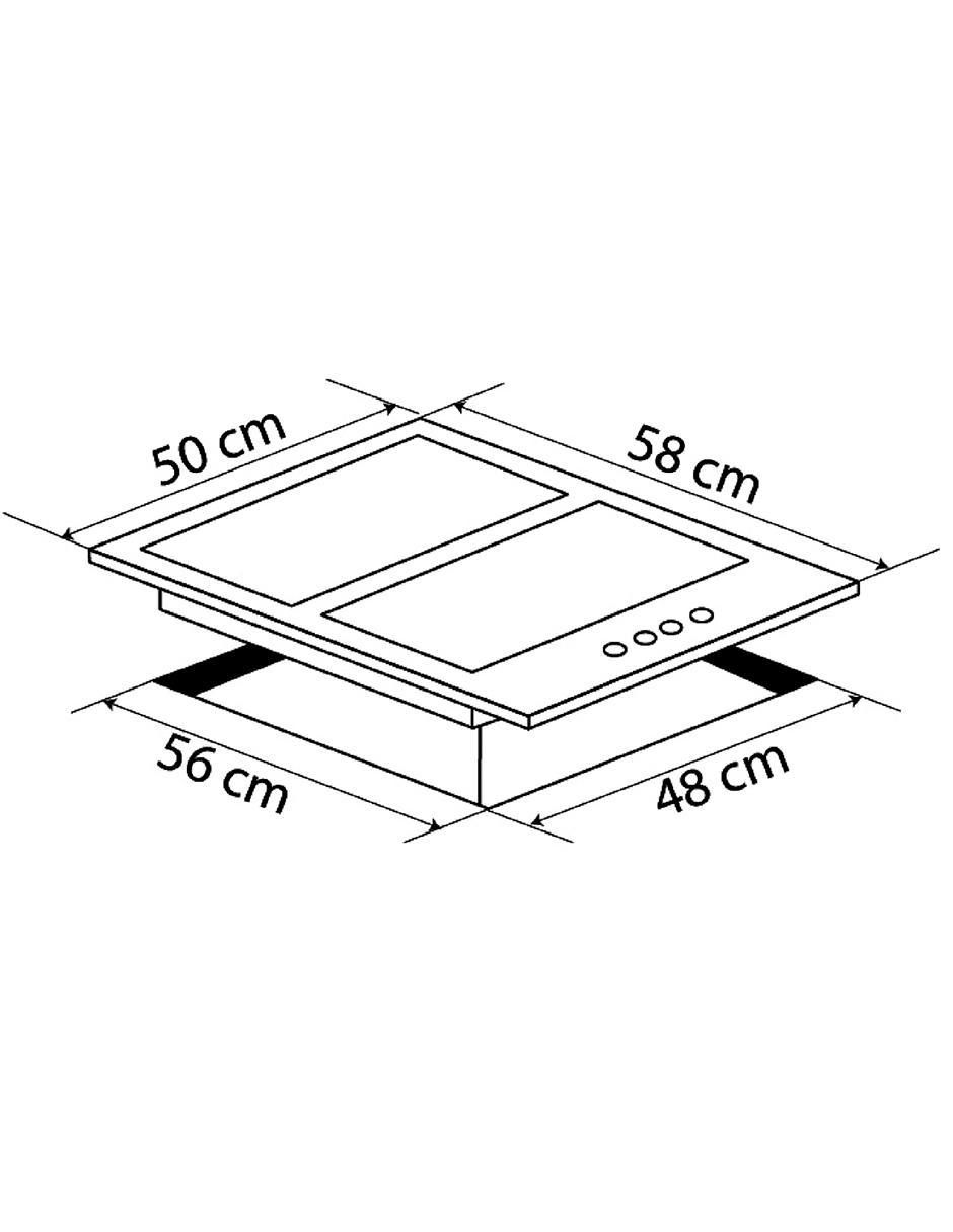 Parrilla EB-455 de acero inoxidable 4
