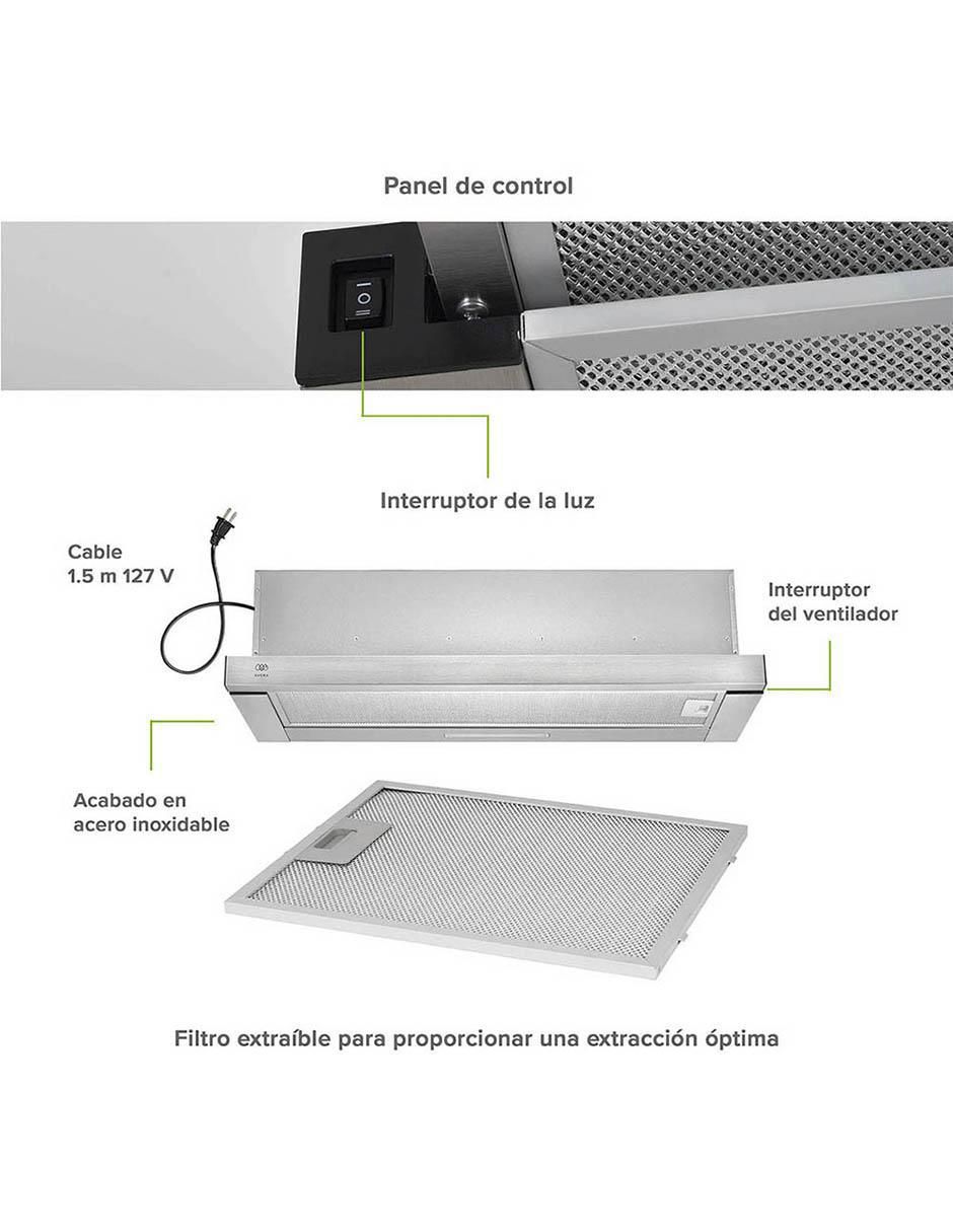 Campana de pared CED80 de acero inoxidable 3