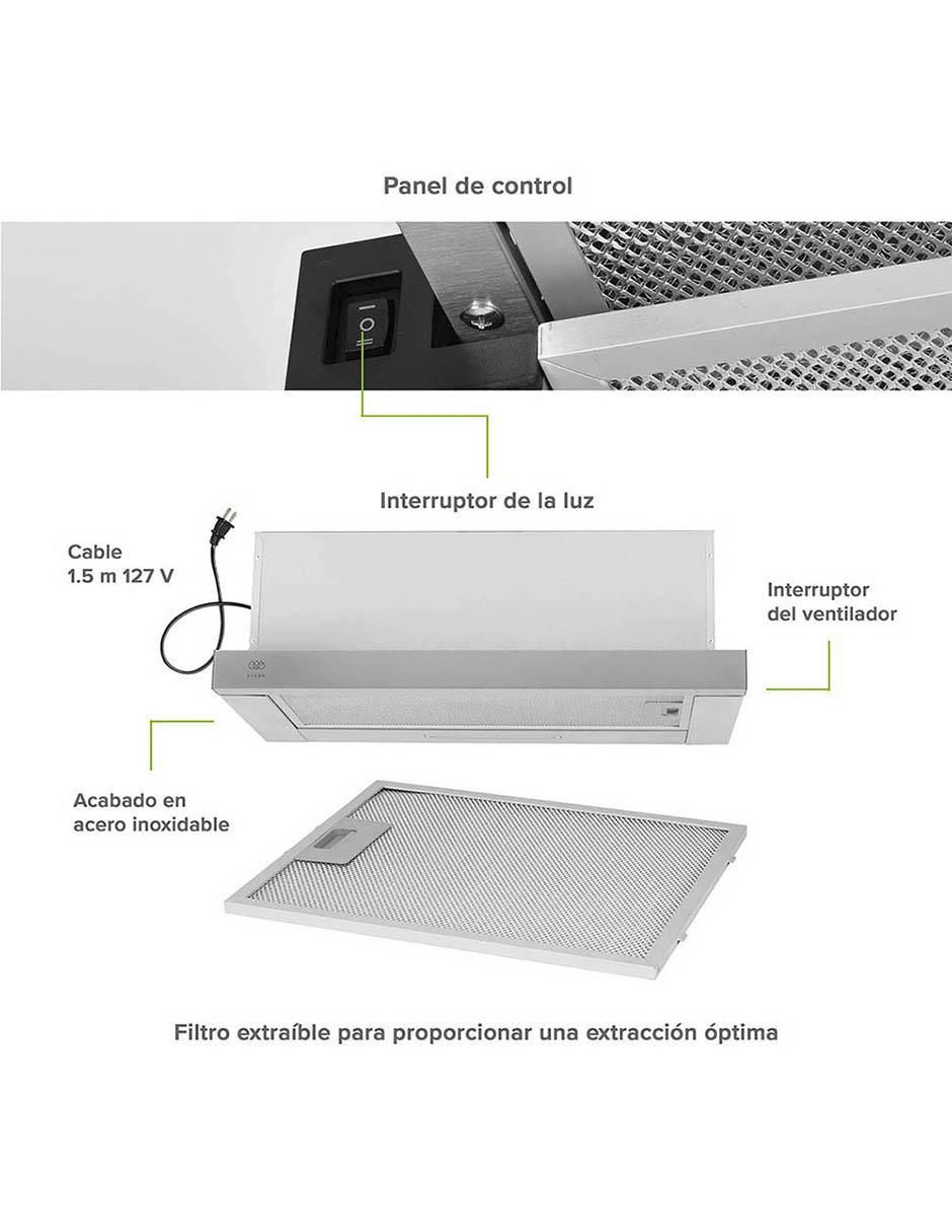 Campana de pared CED90 de acero inoxidable 3