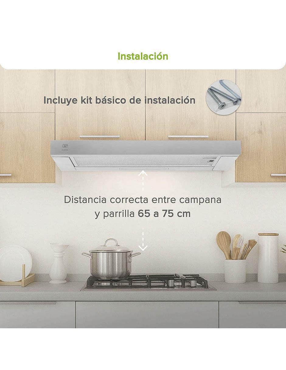 Campana de pared CED90 de acero inoxidable 4