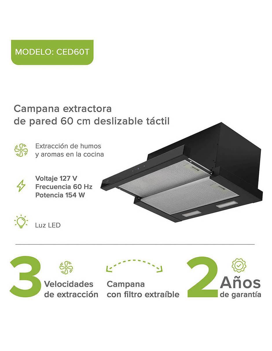 Campana de pared CED60T de acero inoxidable 2
