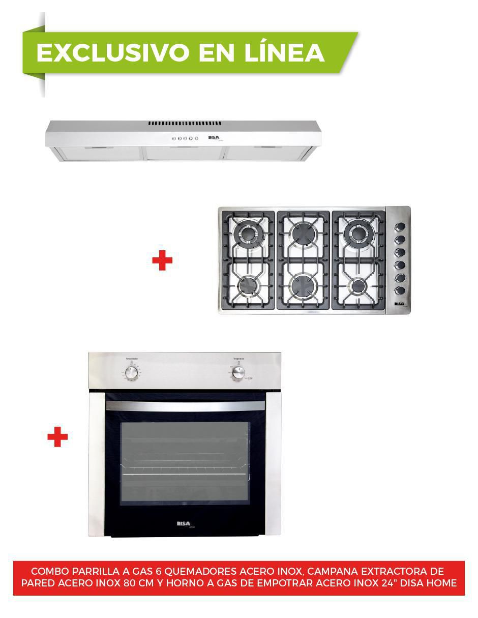 Parrilla a gas lp empotrable 2